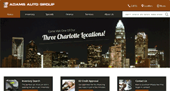 Desktop Screenshot of adamsofcharlotte.com